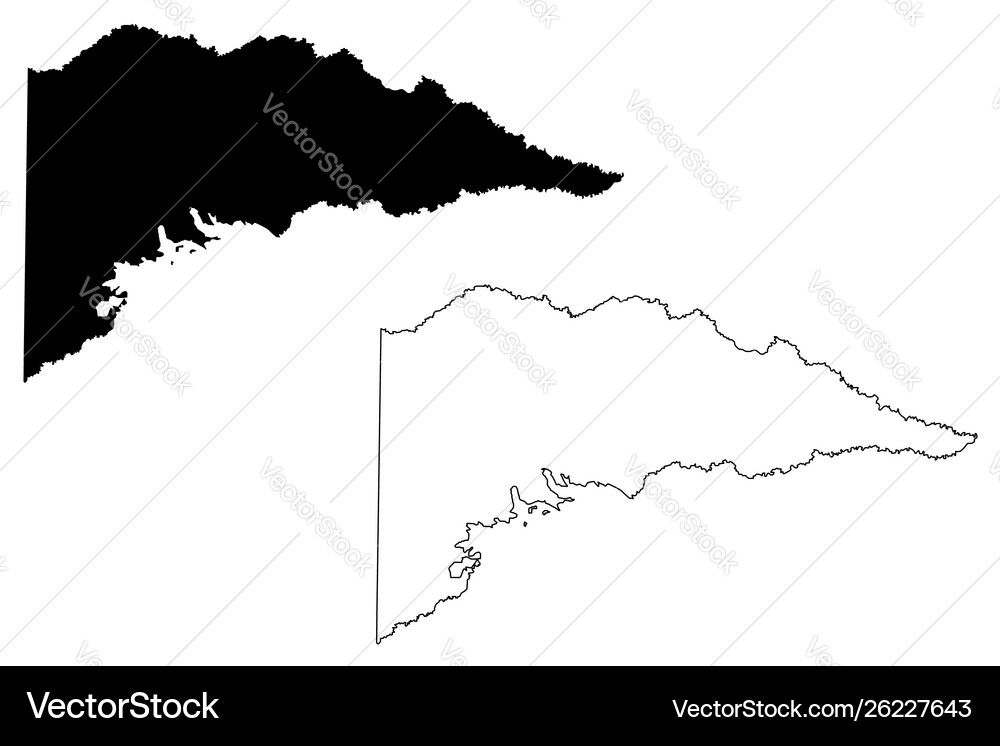 Delta county texas counties in texas united Vector Image