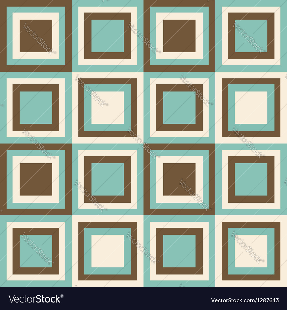 Geometric Square Pattern