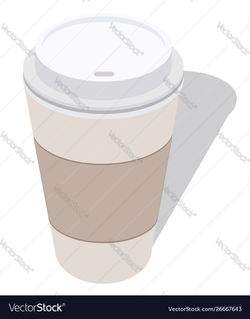 Travel java cup Royalty Free Vector Image - VectorStock
