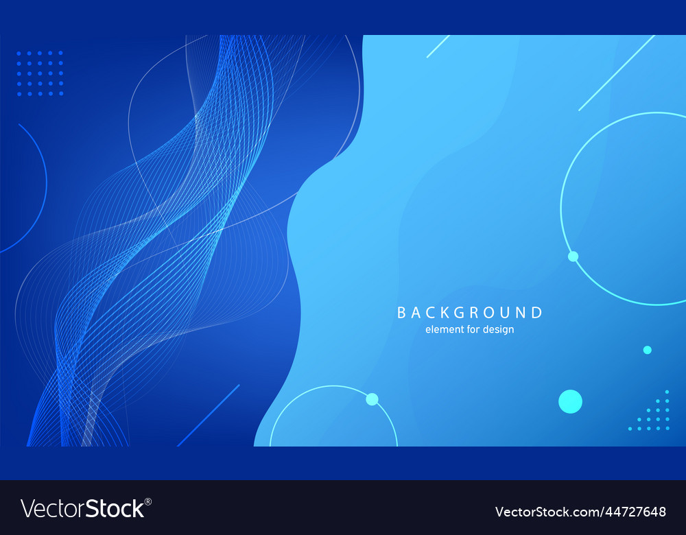 Abstract wave background element for design vector image Abstract wave background element for design