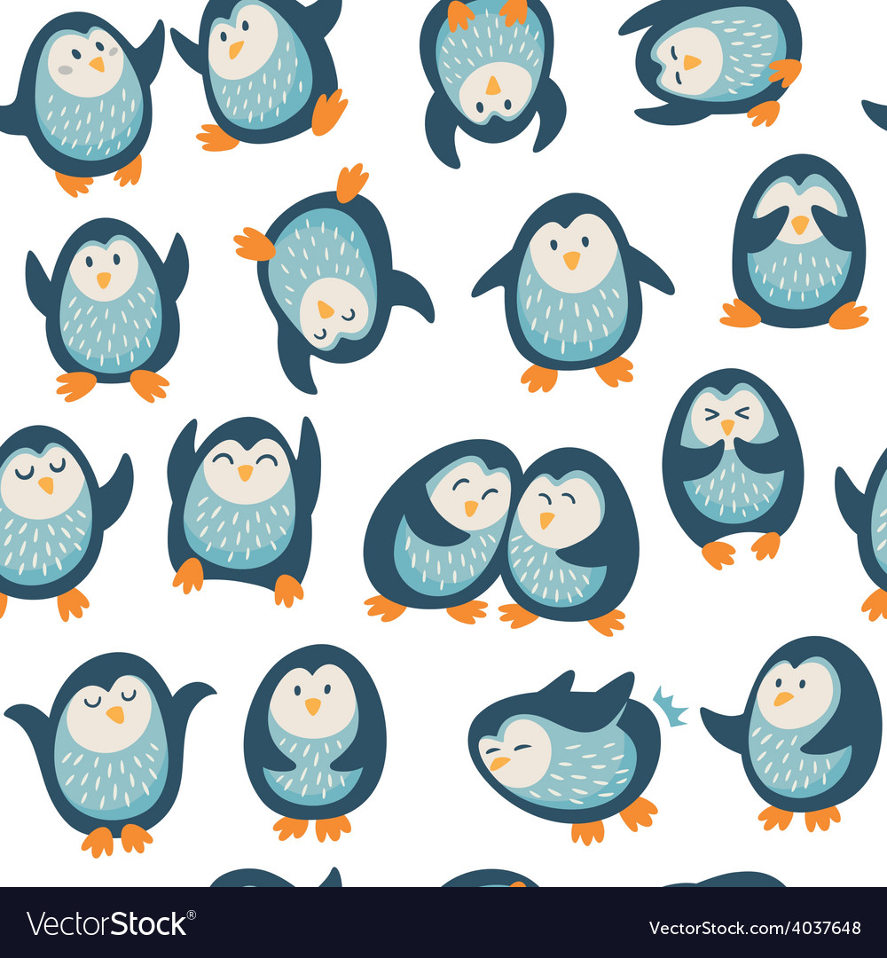 Cute Penguin Pattern