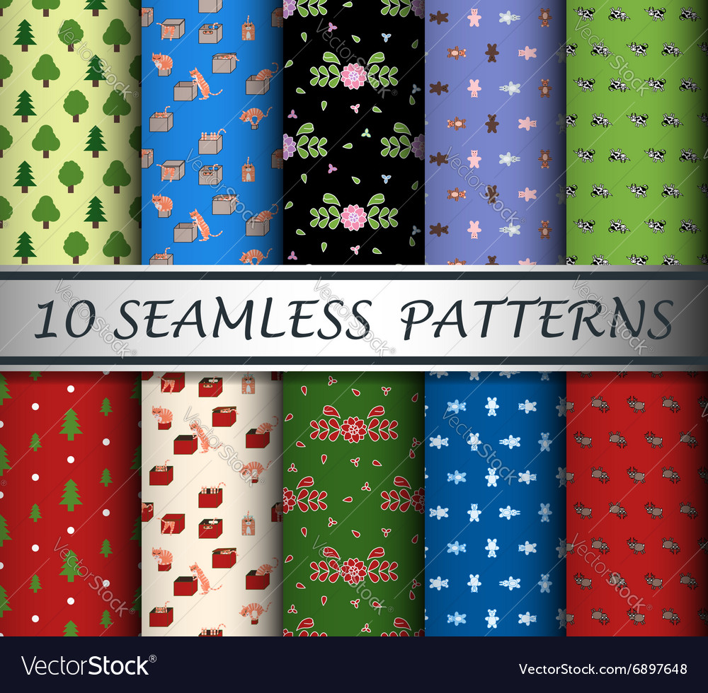 Decorative patterns collection