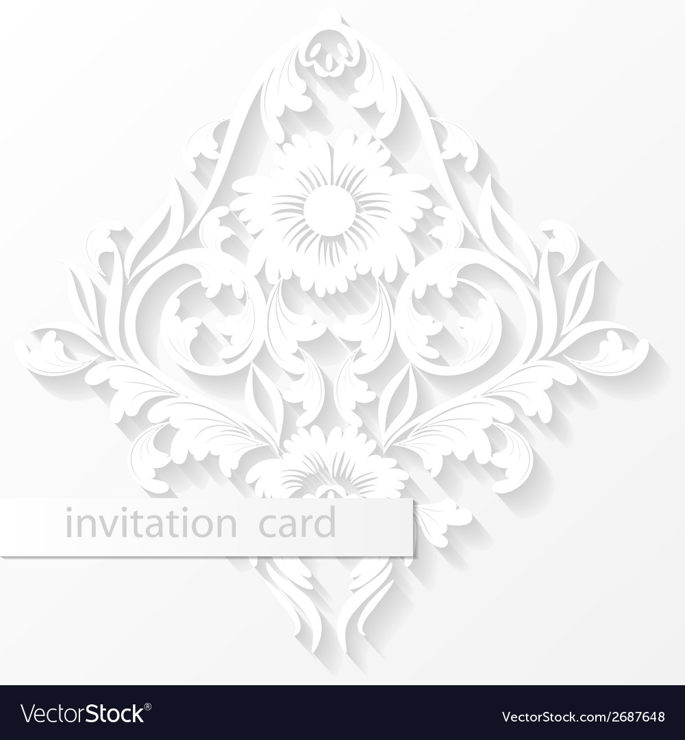 Elegant Paper Cutout Frame