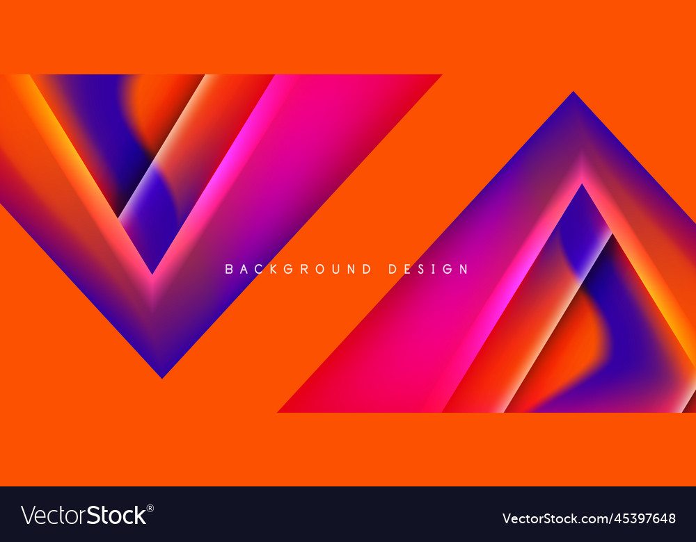 Futuristic triangle abstract background Royalty Free Vector