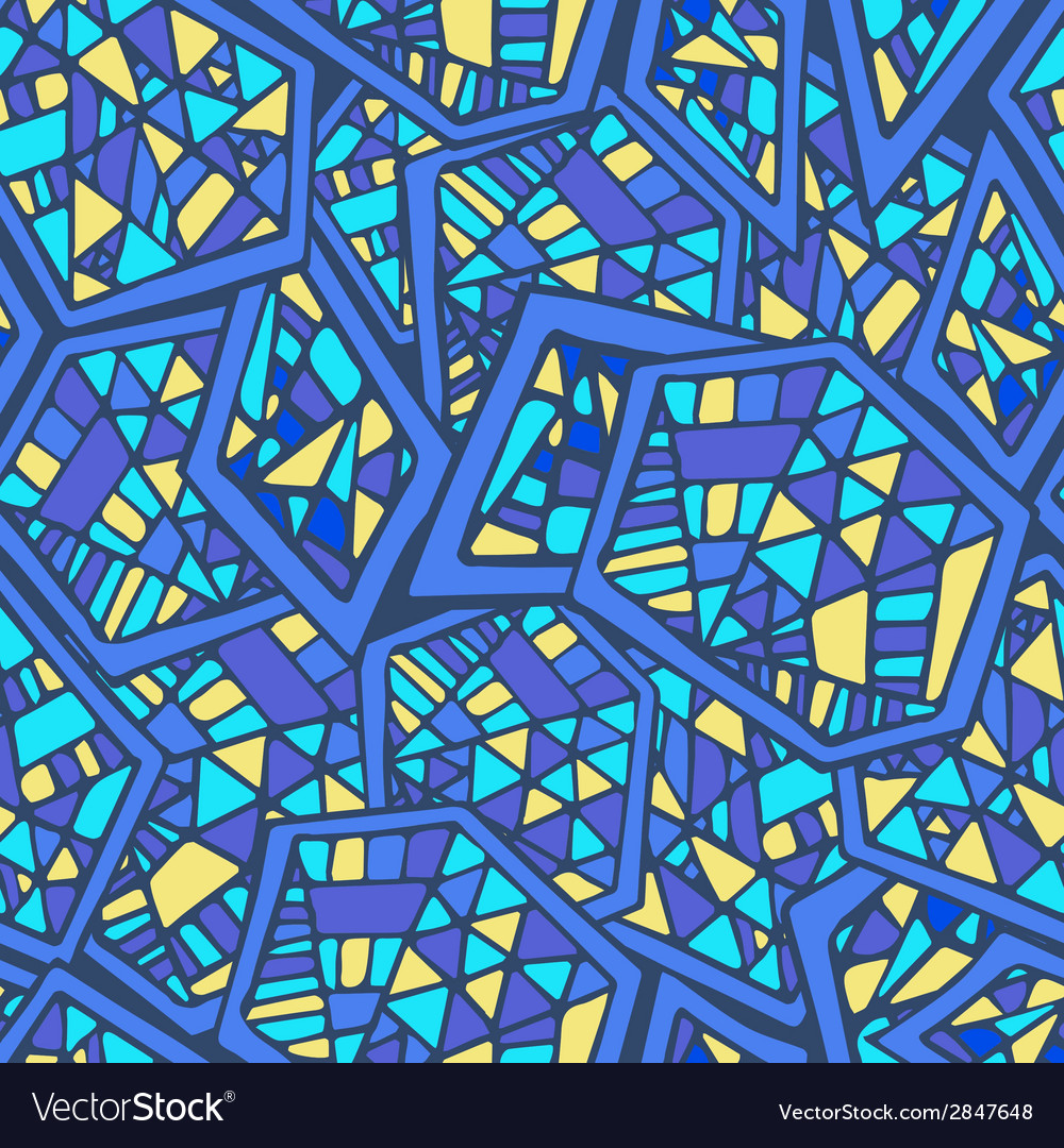 Geometric Mosaic Pattern