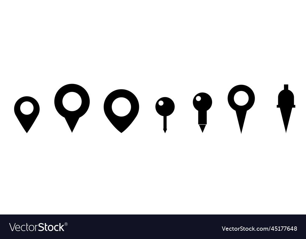 Location pointers set flat isolated