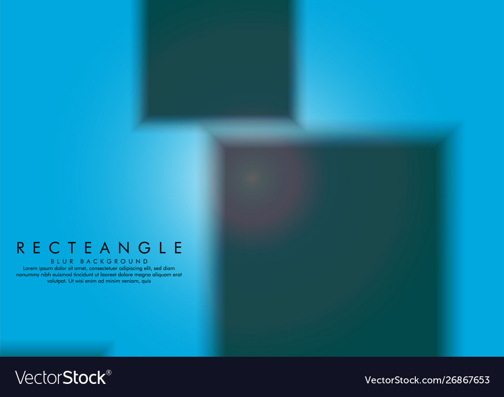 A blur box with background color radial gradient