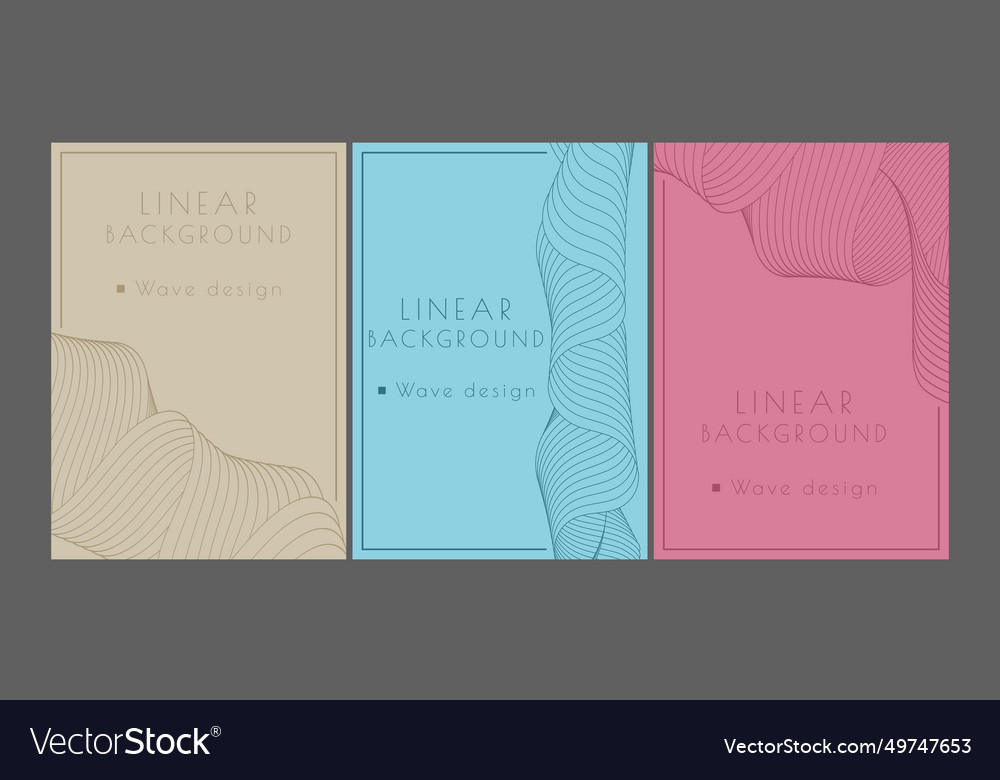 A pattern of wavy lines minimalistic abstract vector image A pattern of wavy lines minimalistic abstract