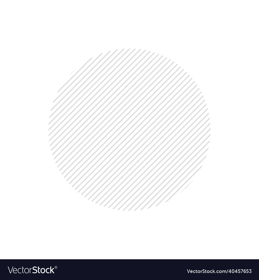 Abstract lines circle thin halftone vector image Abstract lines circle thin halftone