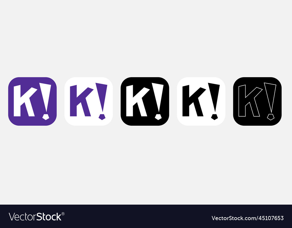 App icon kahoot Royalty Free Vector Image - VectorStock