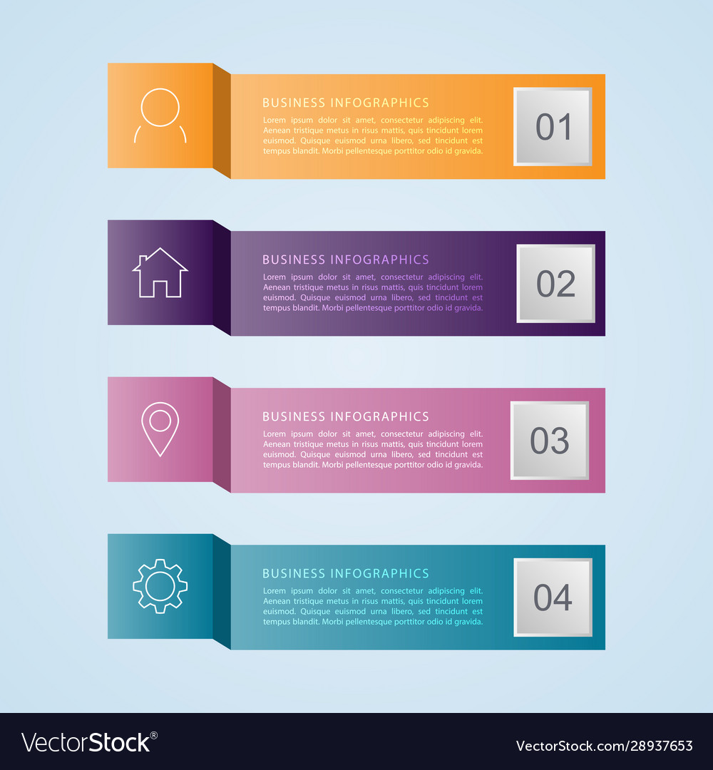 Business data with abstract elements graph vector image Business data with abstract elements graph