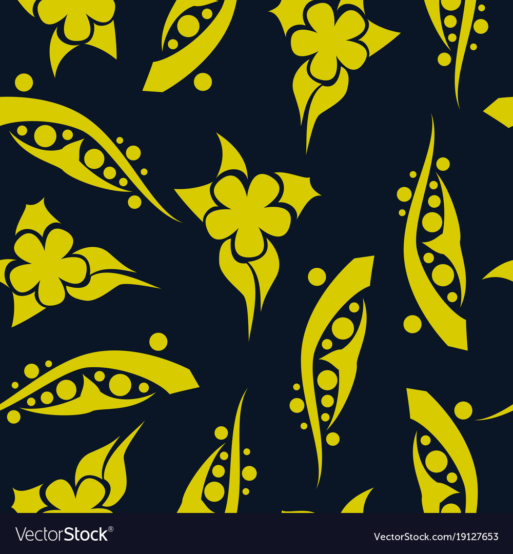 Floral abstract pattern