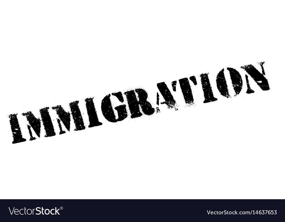 Immigration rubber stamp