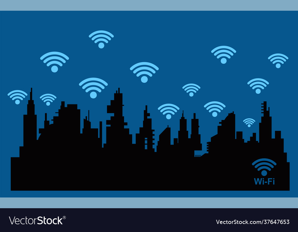 Wifi network and connection city