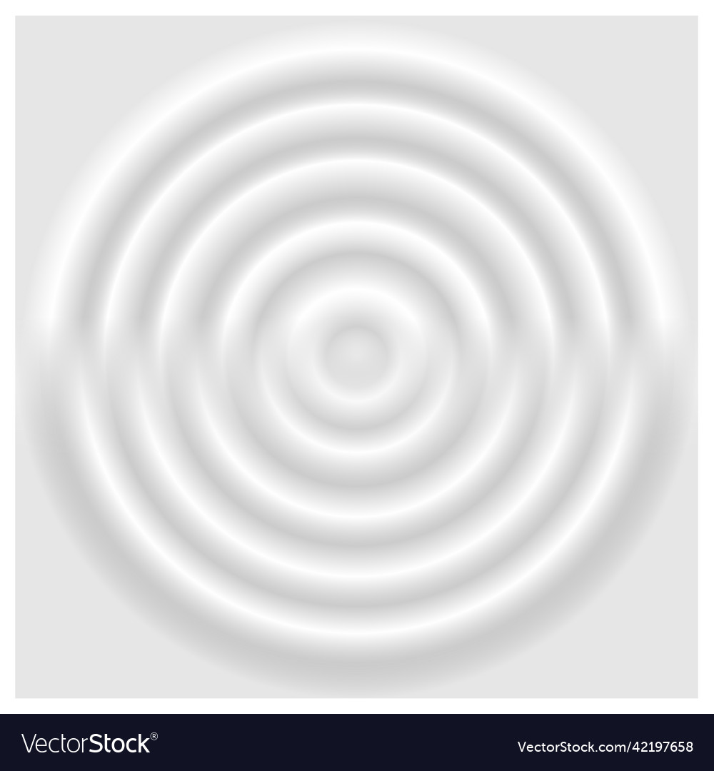 Abstract gray convex circles background vector image Abstract gray convex circles background