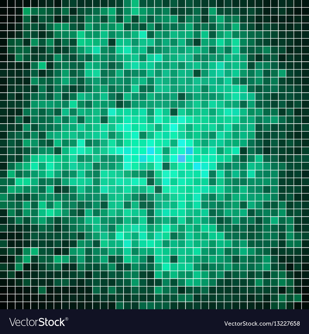 Abstract square pixel mosaic background