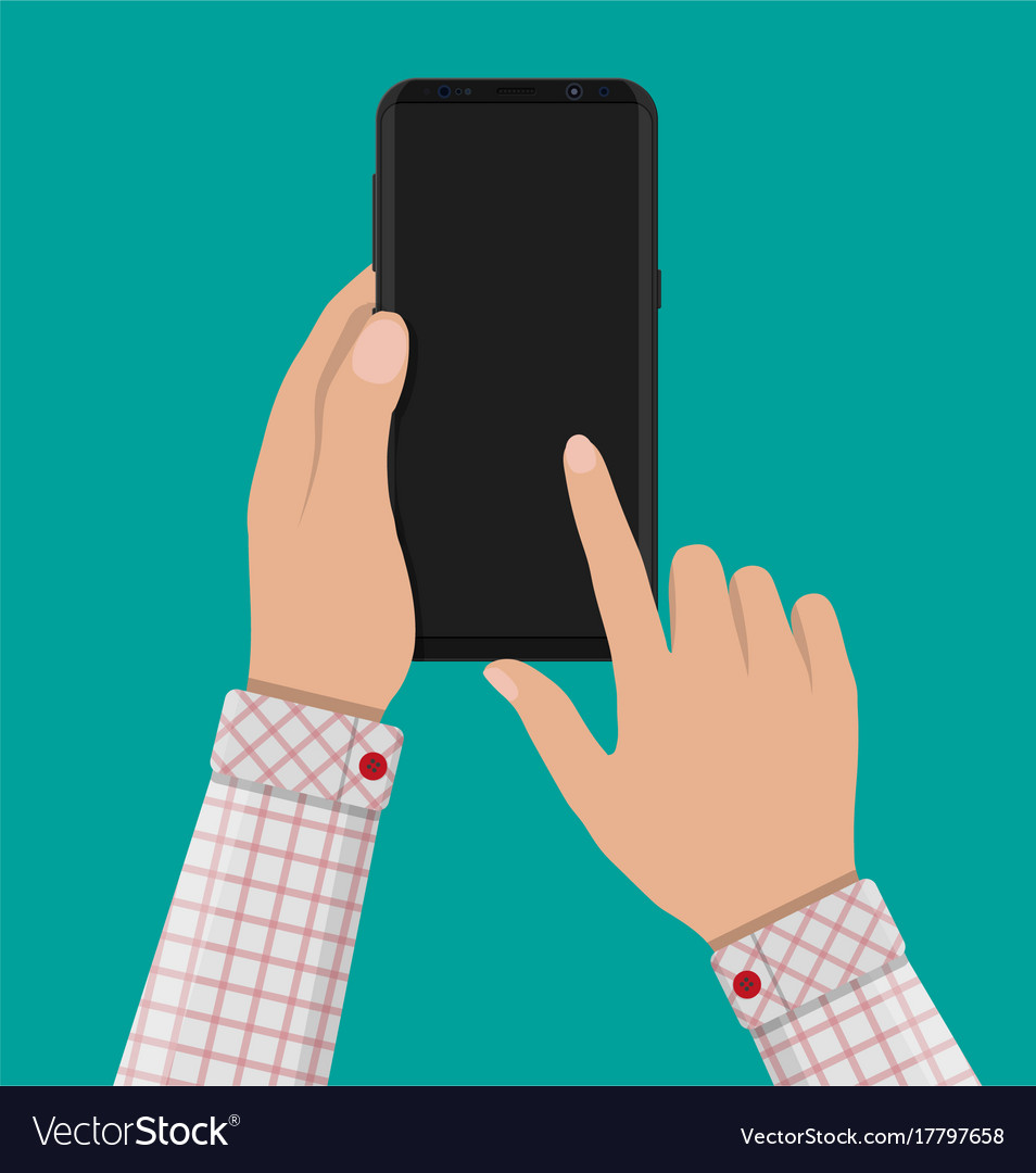 Modern Smartphone with Edge Display