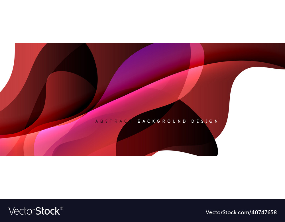 Trendy simple fluid color gradient abstract
