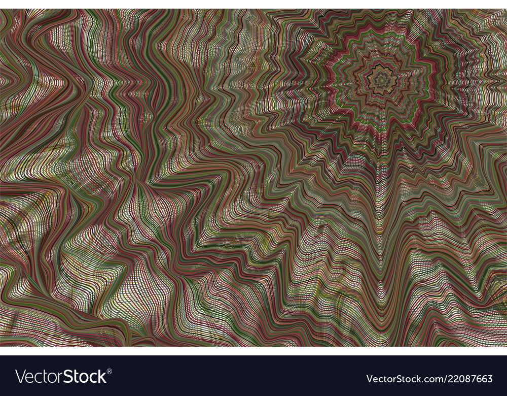 Abstract messy lines wave geometric pattern