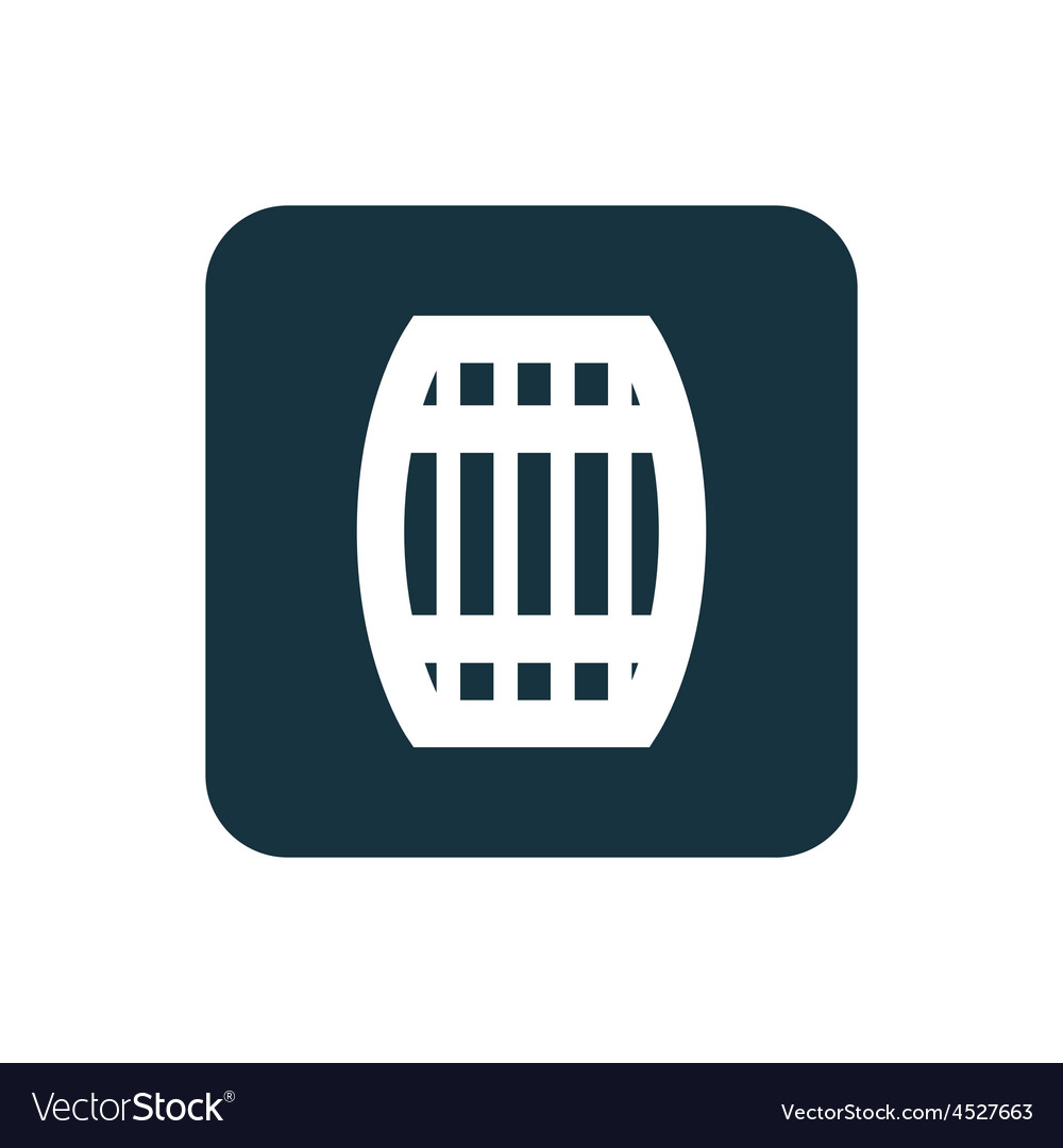 Barrel icon rounded squares button