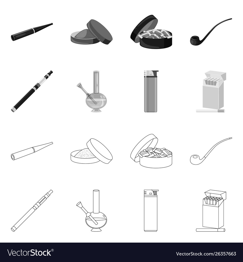 Design refuse and stop symbol vector image Design refuse and stop symbol