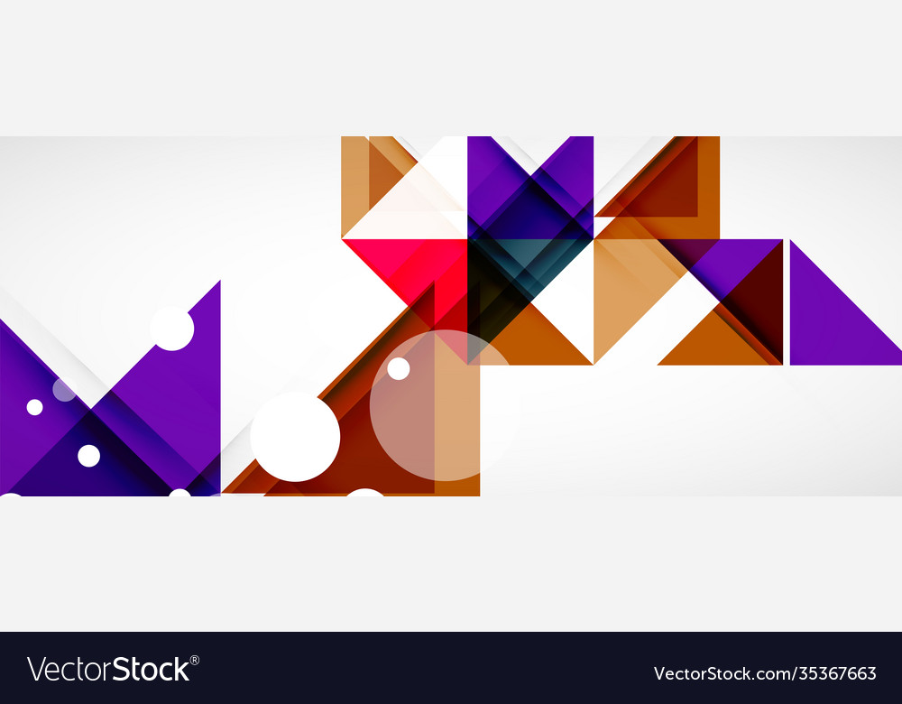 Geometric abstract background techno color