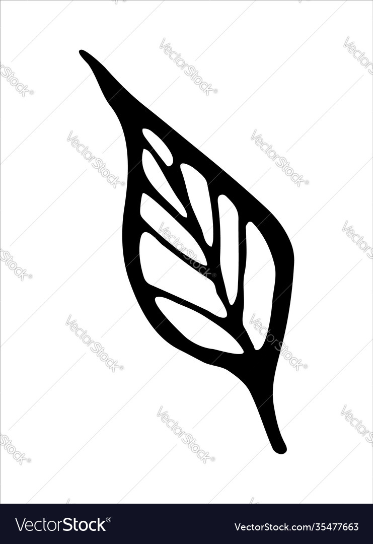 Isolated element with flower vector image Isolated element with flower