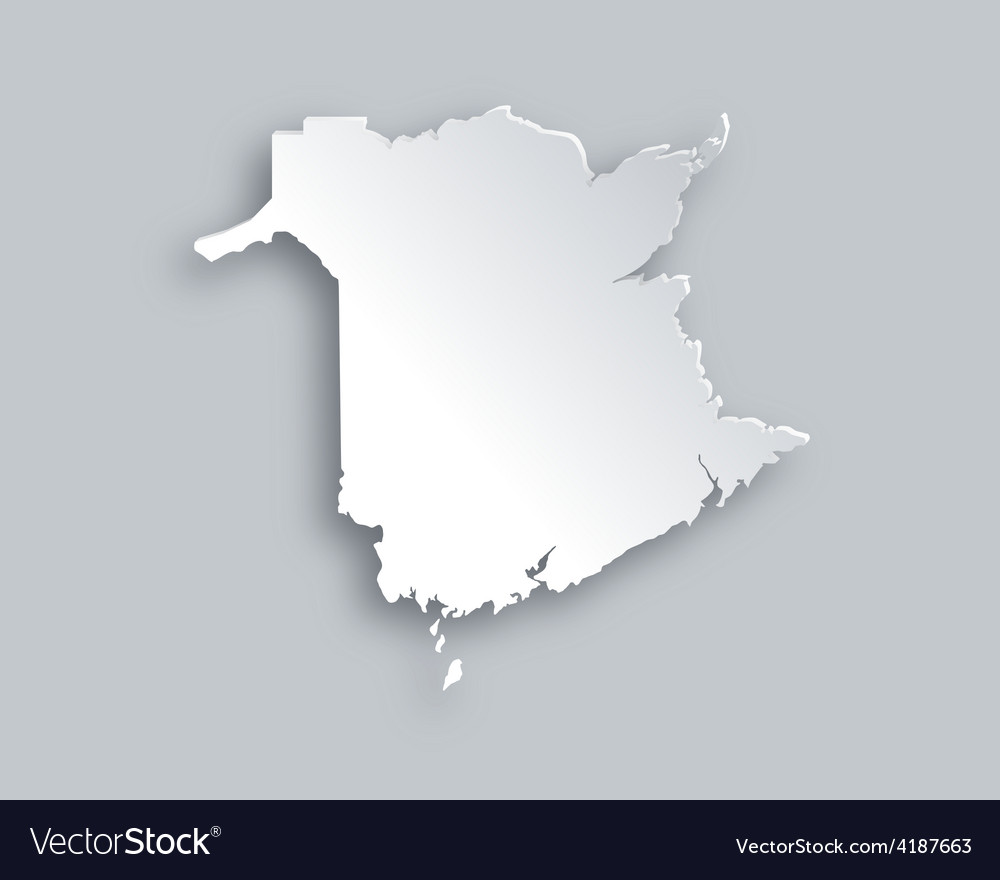 Map of new brunswick