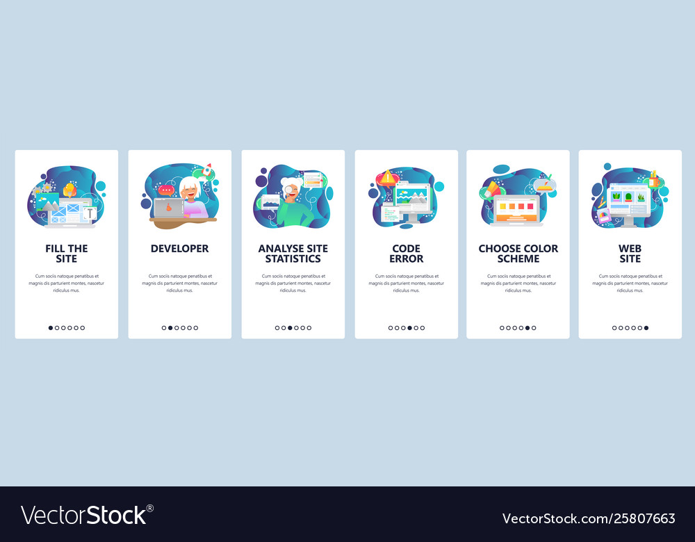 Mobile App Onboarding - Web Development