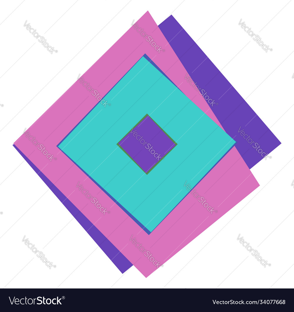 Abstract random geometry shape generative art Vector Image Abstract random geometry shape generative art