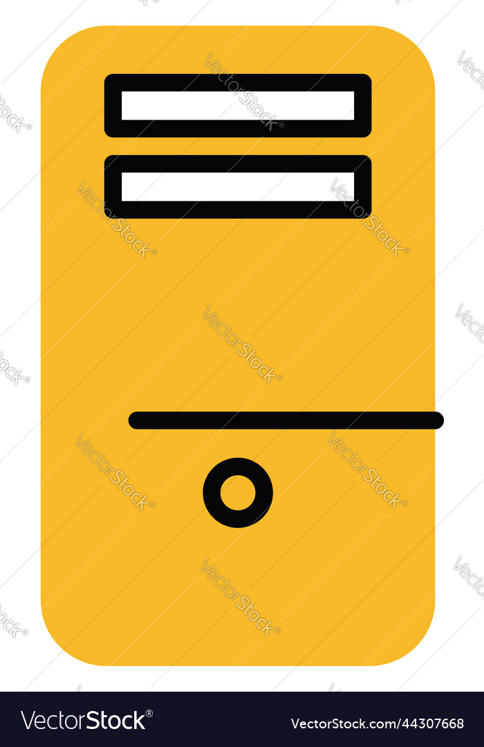 Computer hardware on a white background