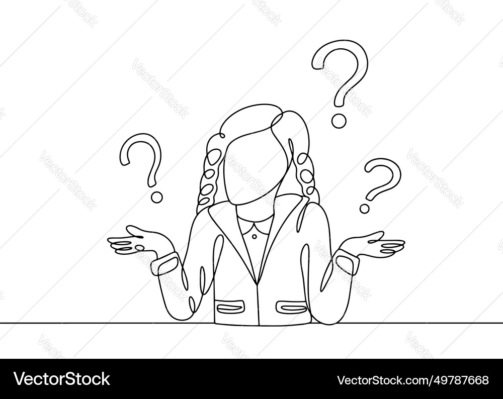 Dyslexia Awareness - One Line Art – Royalty-Free Vector | VectorStock, image size:1000x793