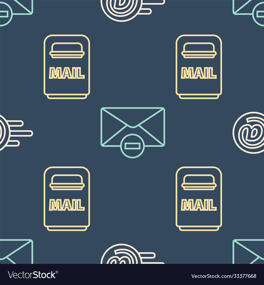 Set line mail and e-mail box delete