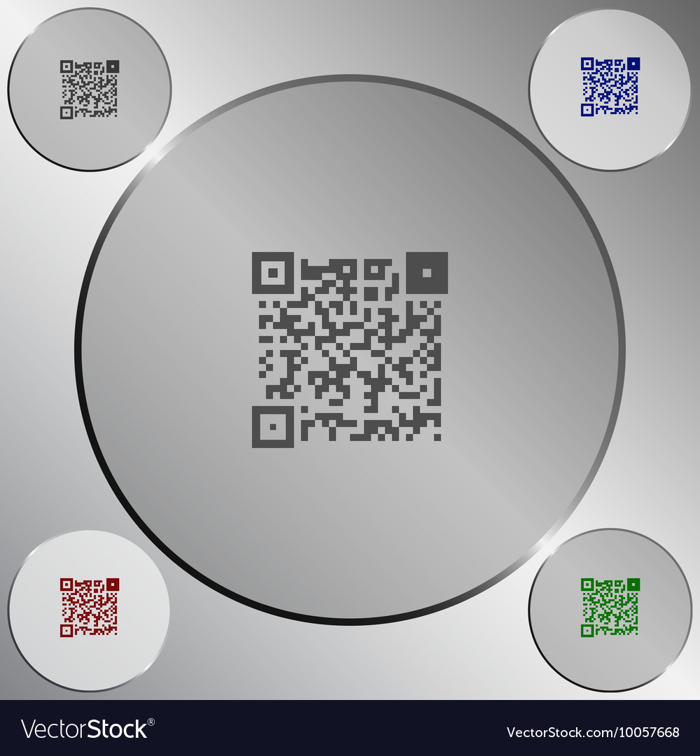 Simple icon qr code