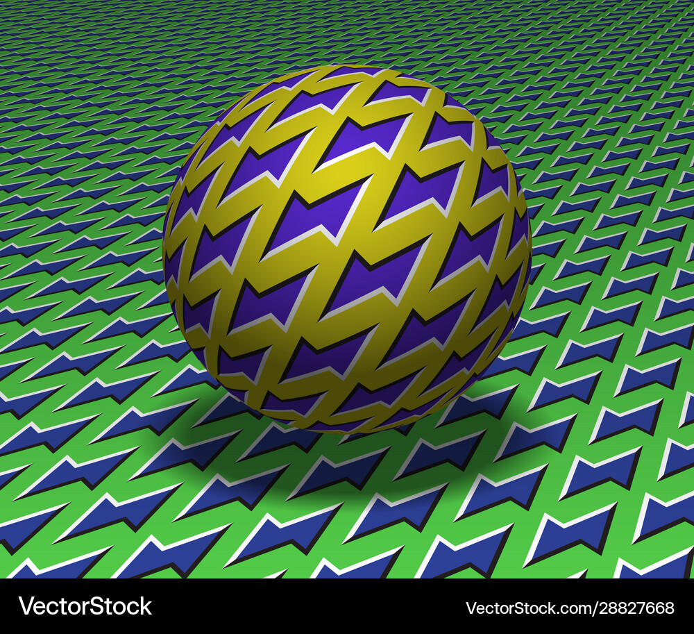 Objects Above Sphere hovers above surface abstract objects Vector Image