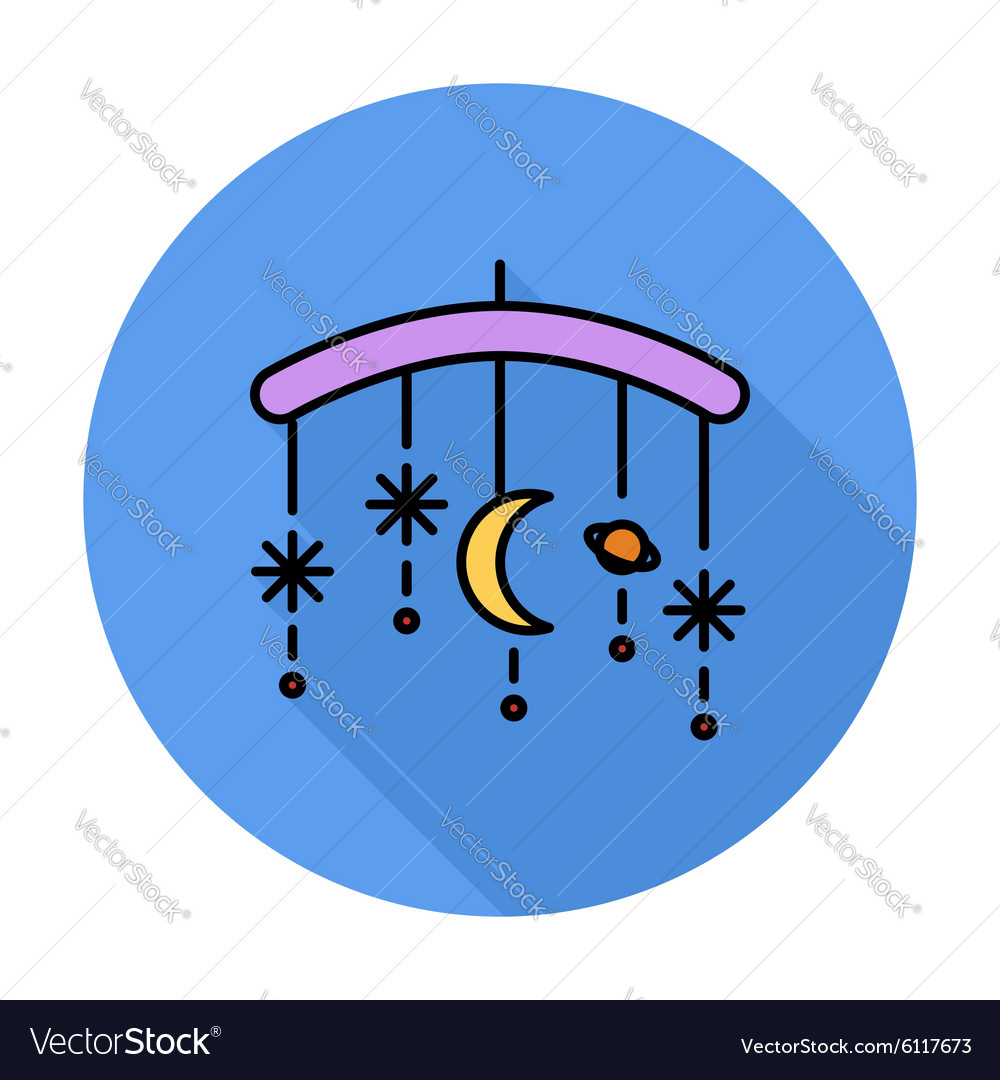 Bed carousel Royalty Free Vector Image - VectorStock