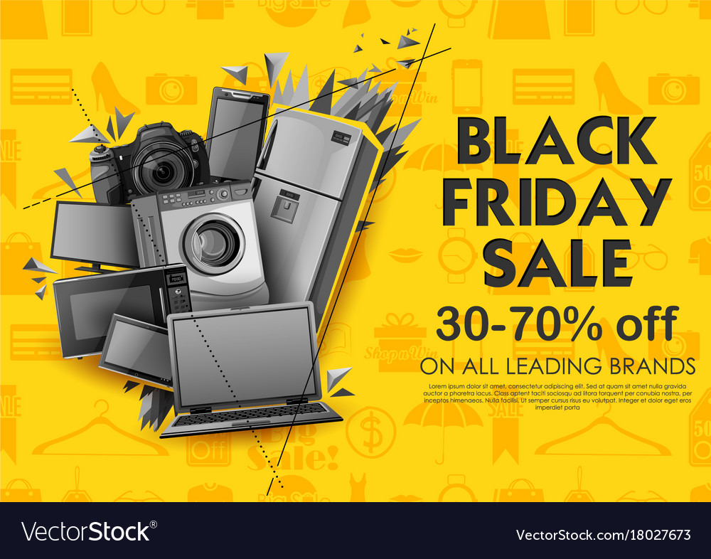 Black friday sale shopping offer and promotion