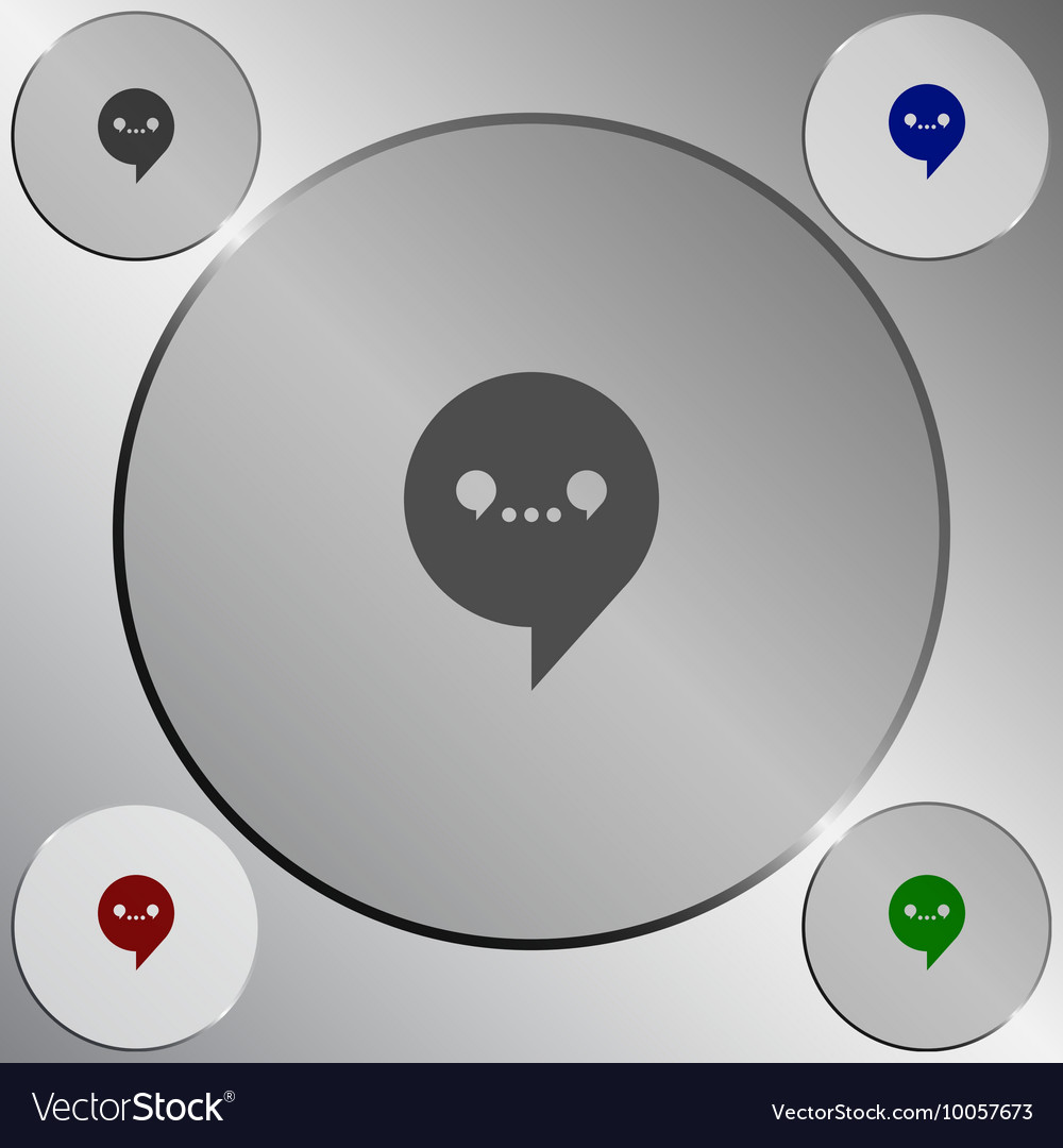 Dialog web icon