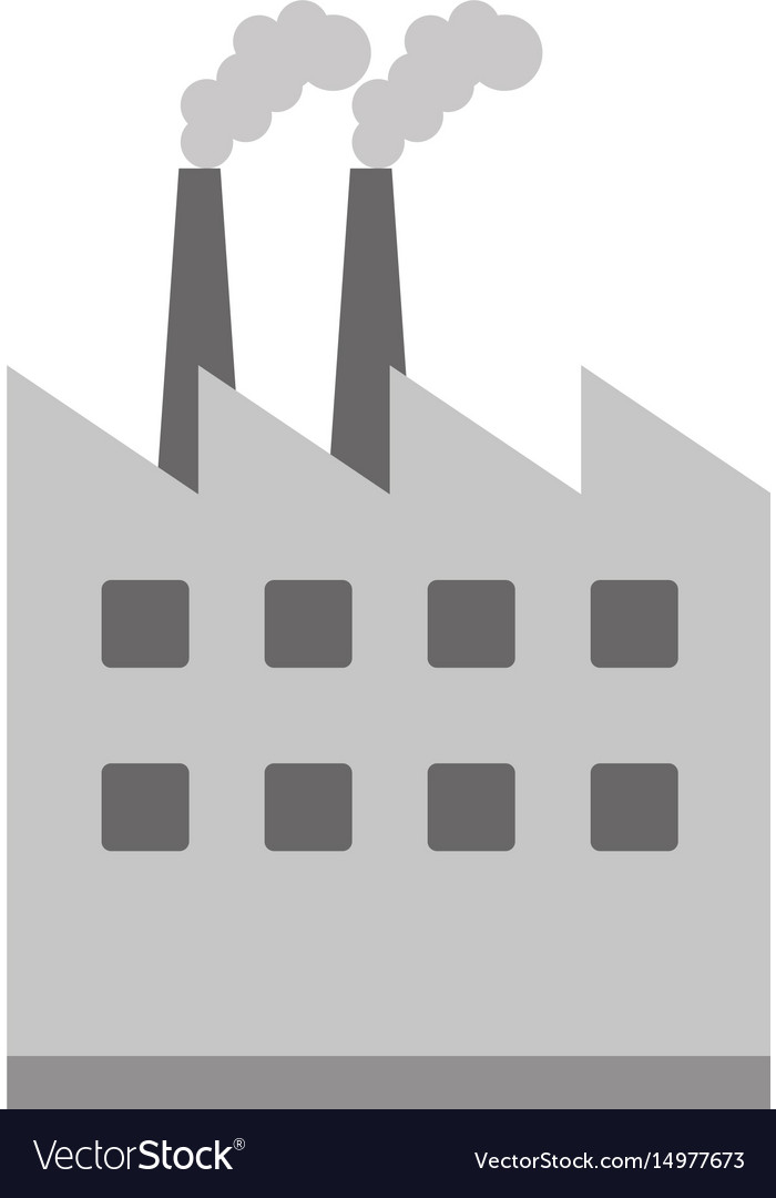 Factory building icon image