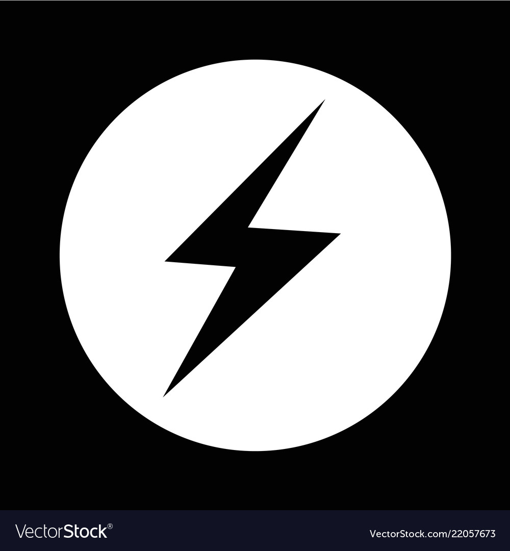 Lightning icon design