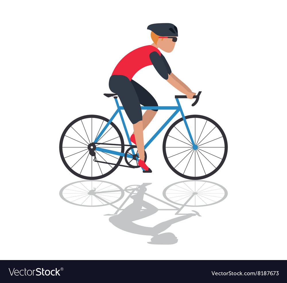 Racing bike design Royalty Free Vector Image - VectorStock