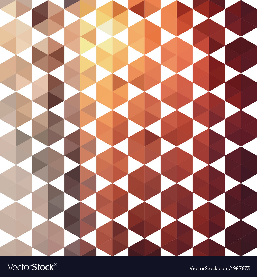 Retro pattern of geometric shapes