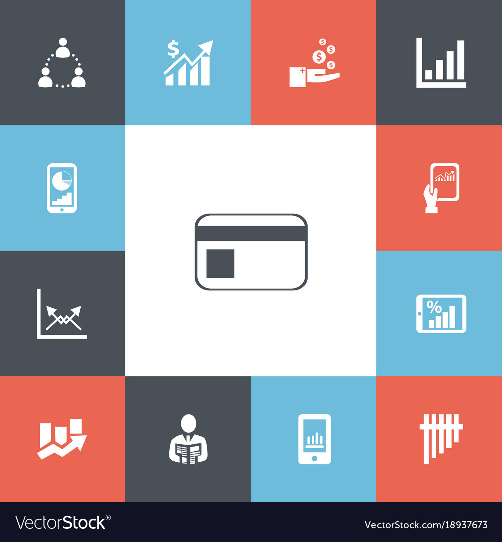Set of 13 editable logical icons includes symbols