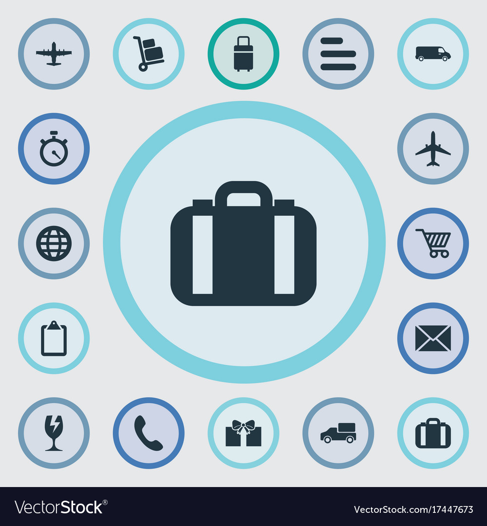 Set of simple surrender icons
