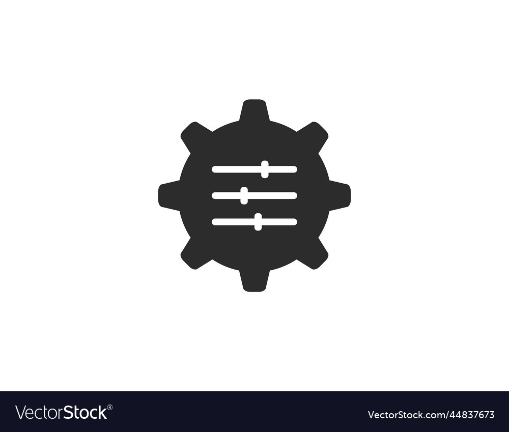 Setting adaptation change icon vector image Setting adaptation change icon
