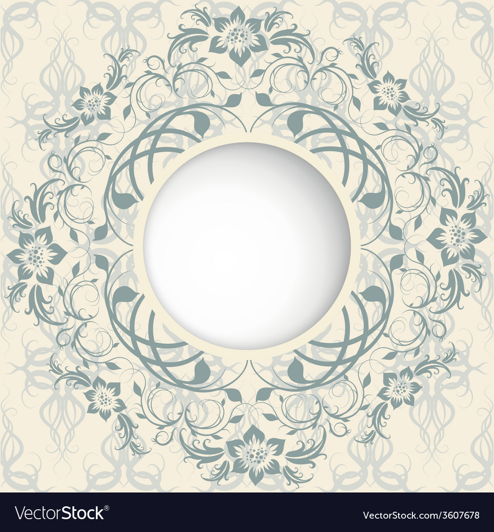 Beautiful patterns with place for text