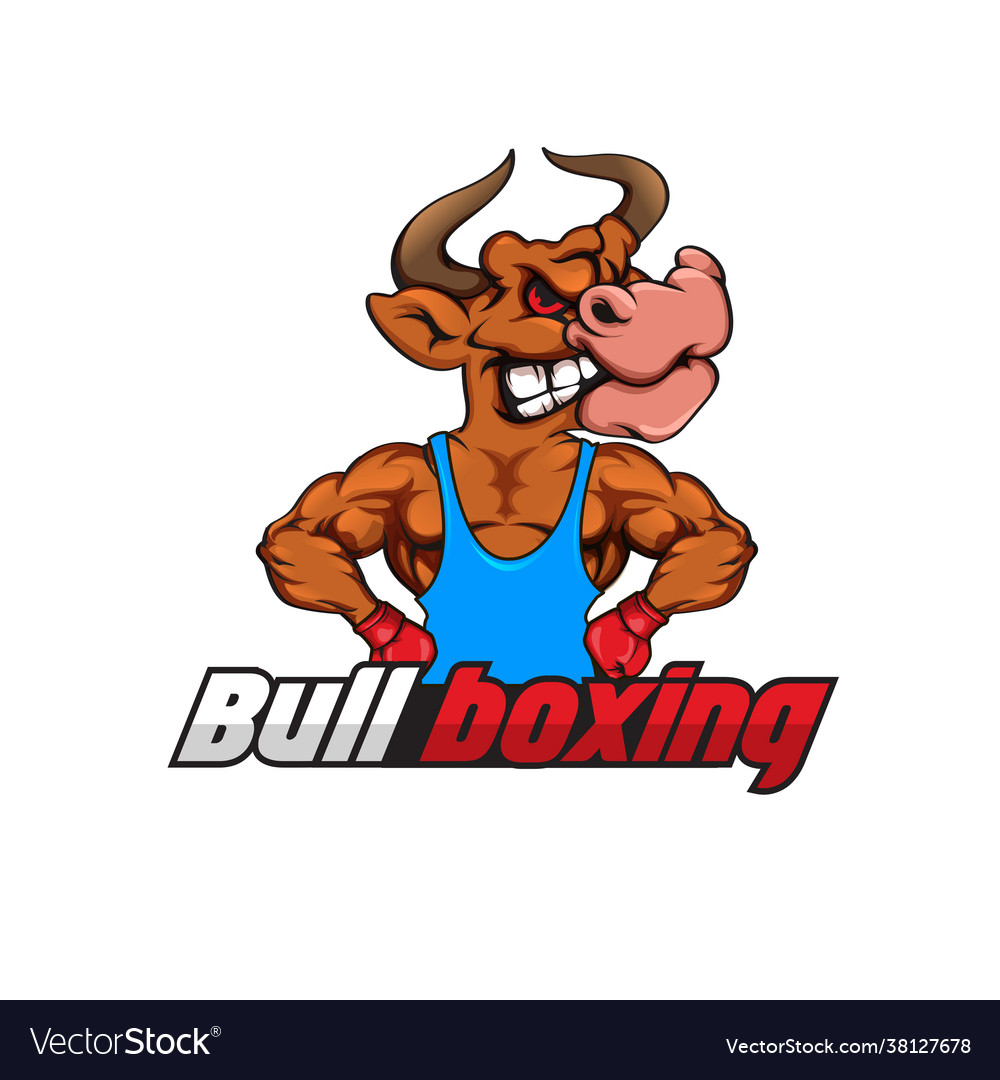 Bull boxing logo