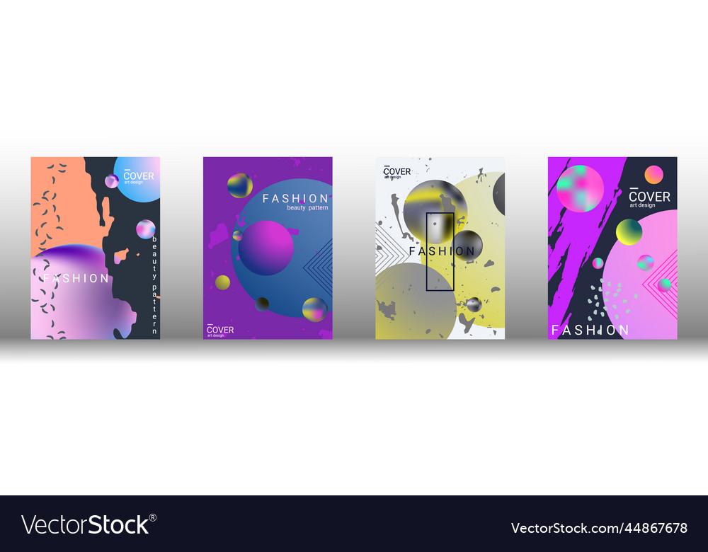 Future futuristic template with abstract forms vector image Future futuristic template with abstract forms