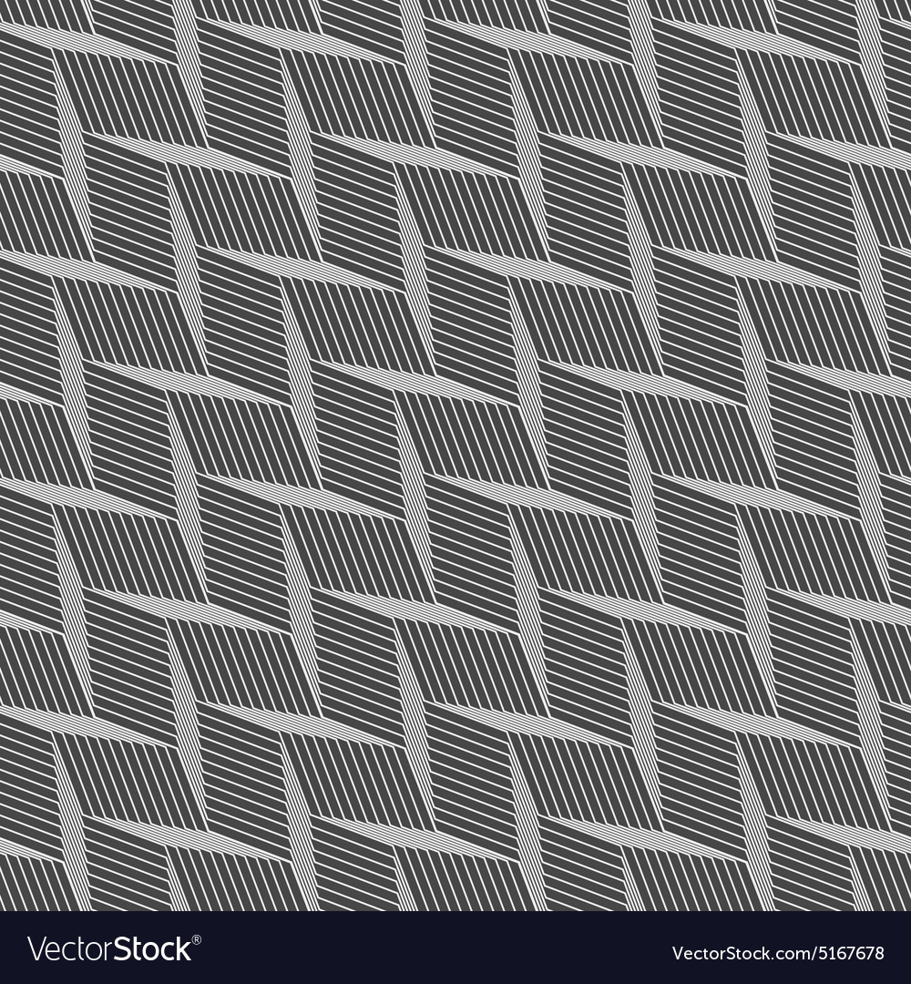 Monochrome pattern with gray braid grid
