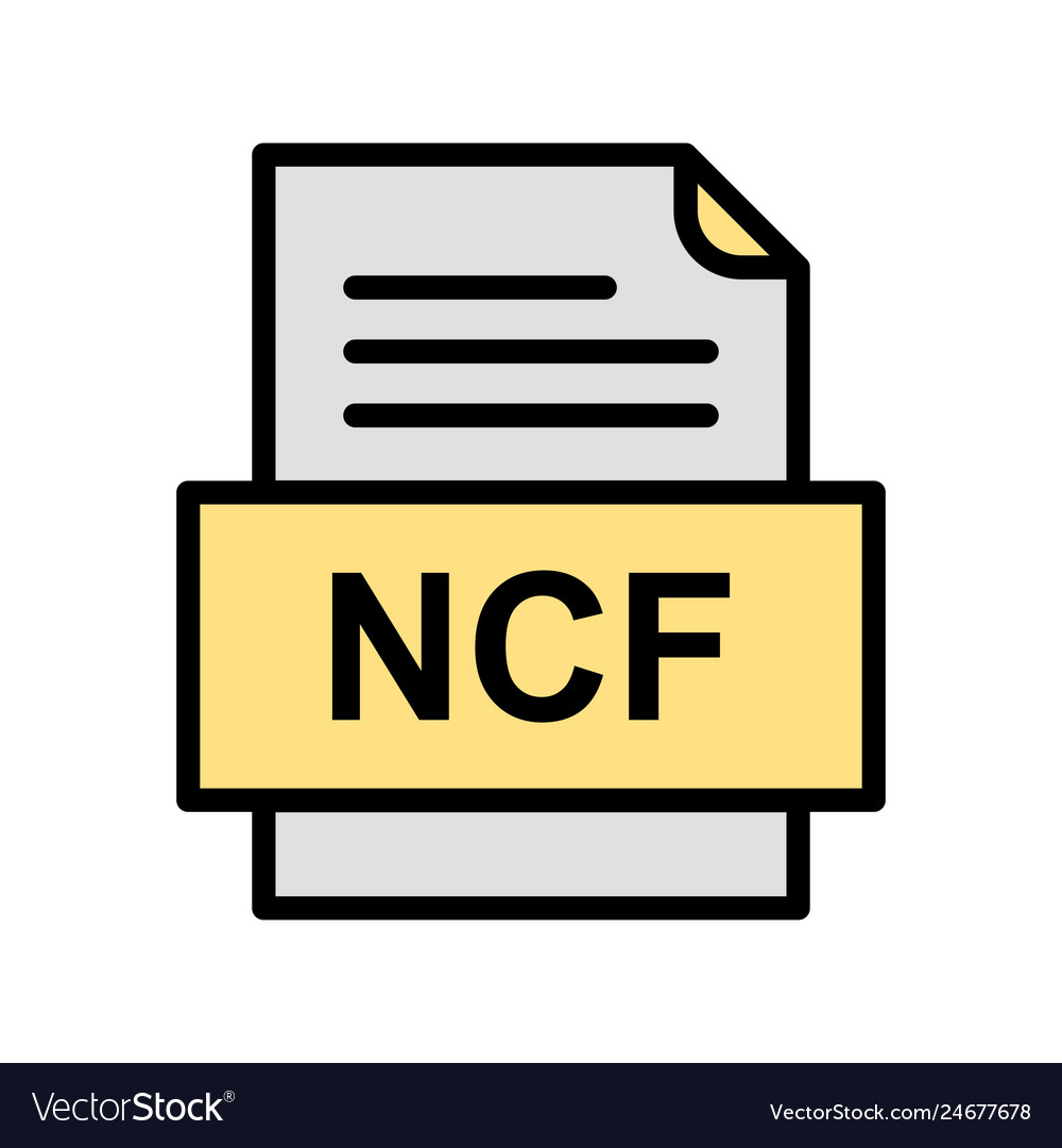 Ncf file document icon